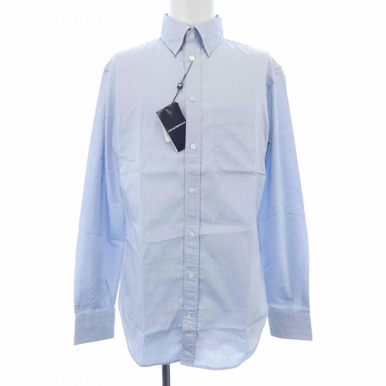 Armani Emporio Armani Shirt Cotton Dress Shirt DUTY FREE for USA