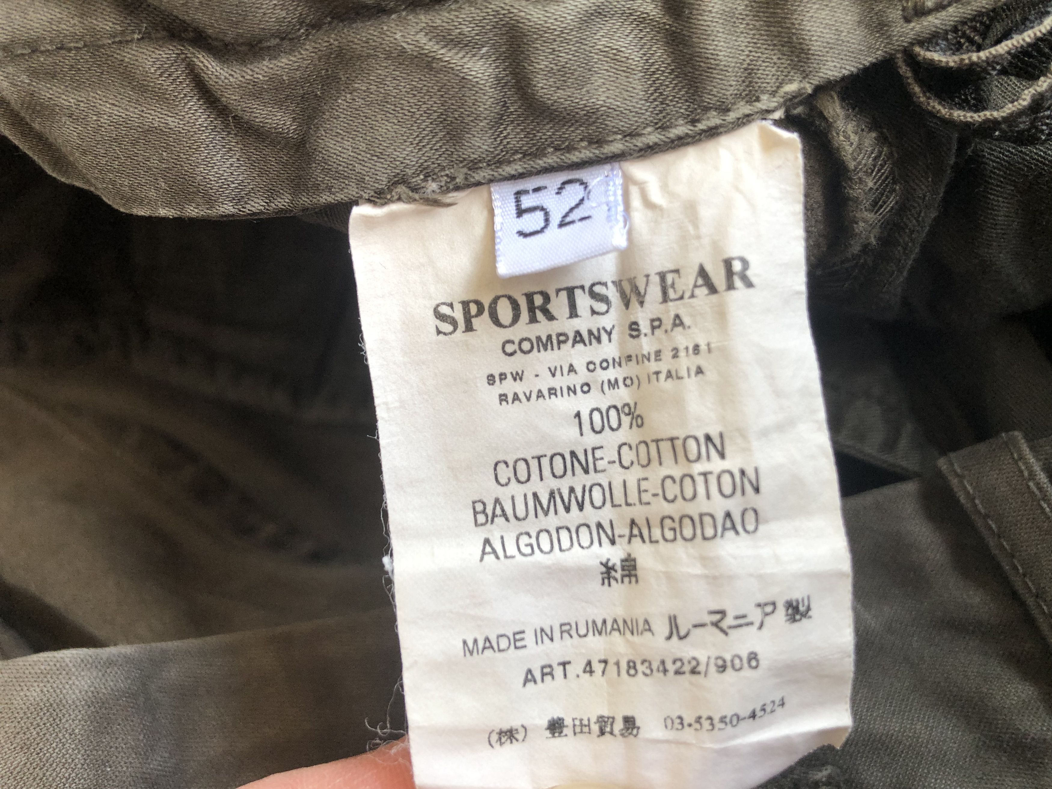C.P. Company Vintage CP Company AW 2007 Cargo Trousers Size 52 Size US 36 / EU 52 - 18 Thumbnail