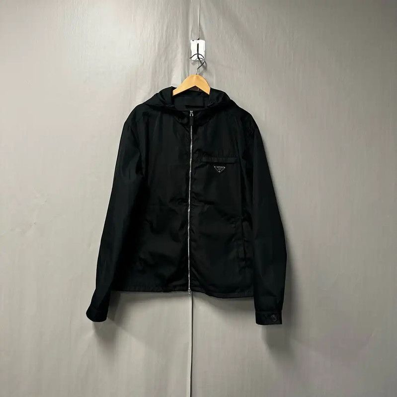 Prada Prada Black Men's Outerwear Jacket Size US L / EU 52-54 / 3 - 1 Thumbnail