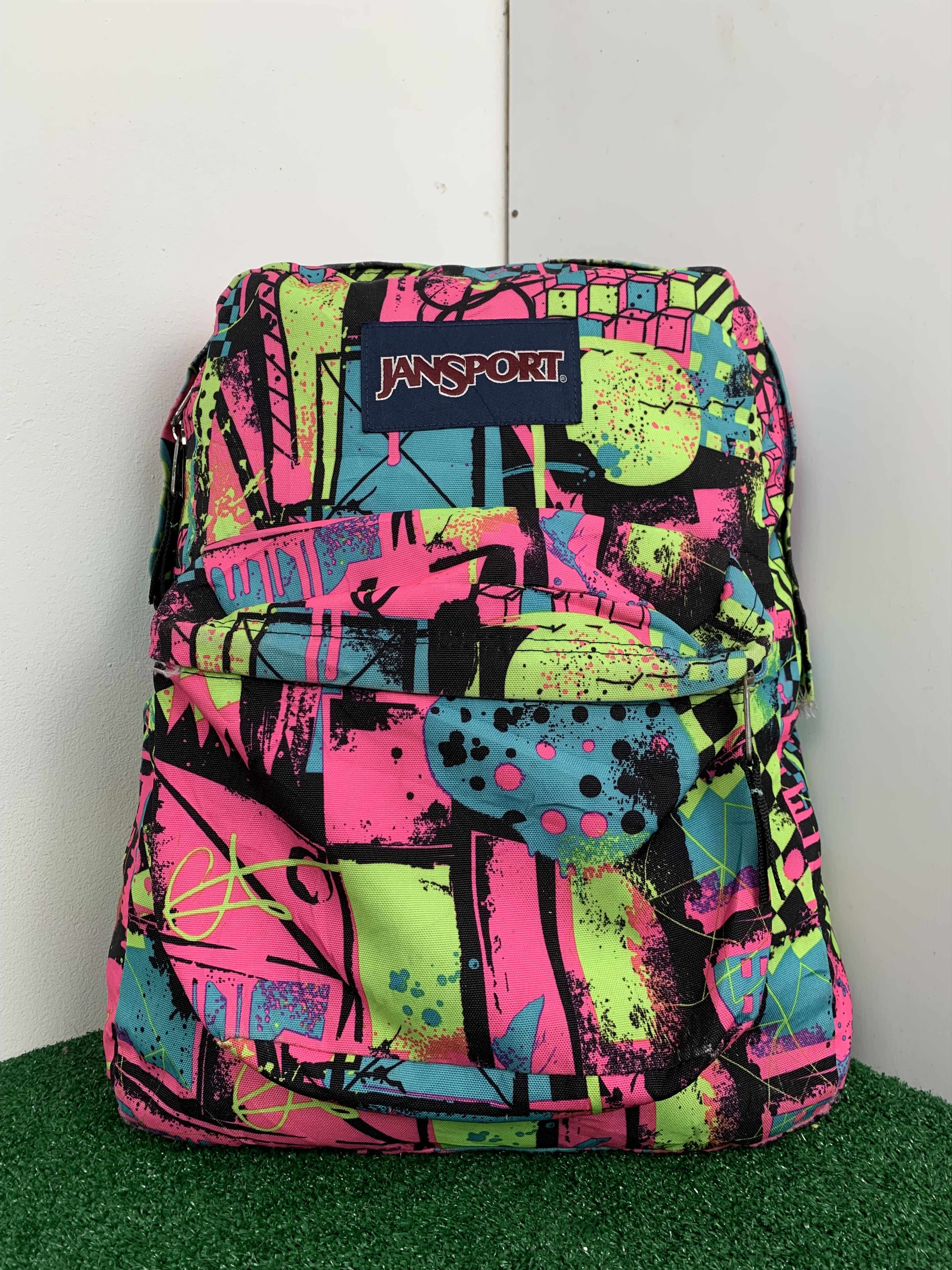 Jansport × Vintage Vintage Jansport Multicolour Travel Backpack Size ONE SIZE - 2 Thumbnail