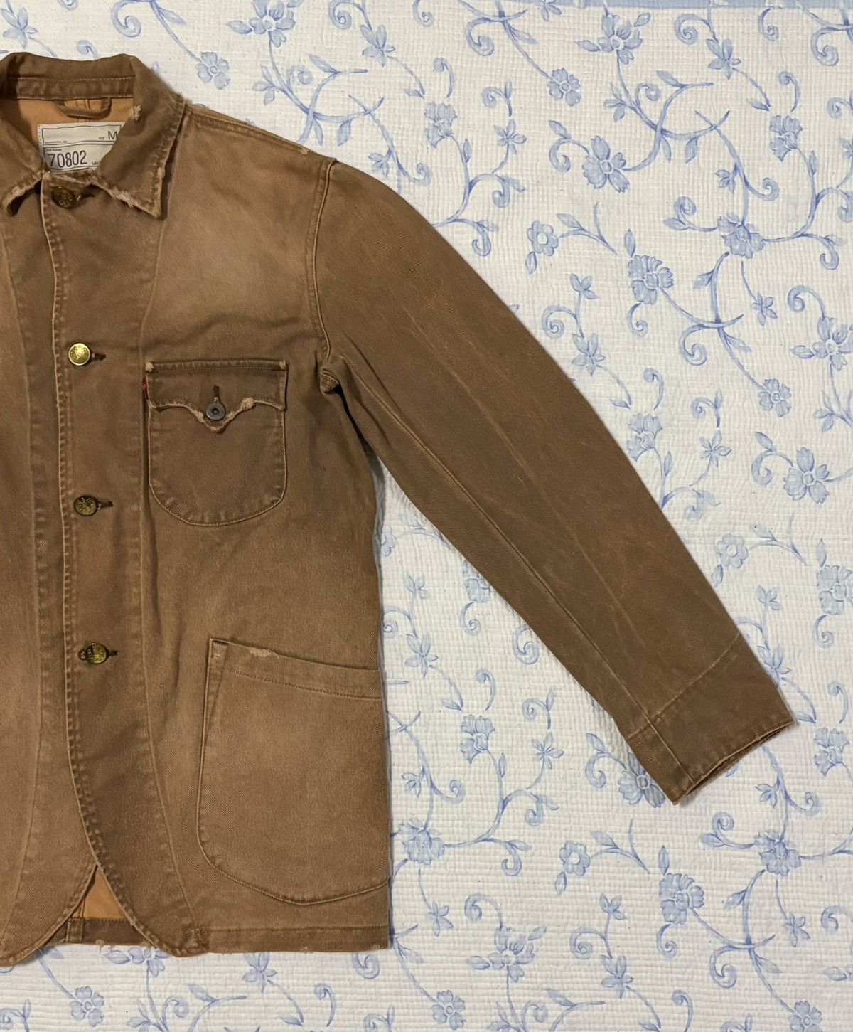 Levi's Levi’s Vintage Chore Faded Workwear Jacket Size US M / EU 48-50 / 2 - 3 Thumbnail