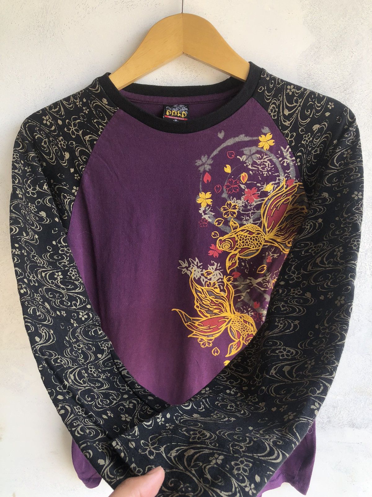 Hysteric Glamour Japan Gothic Poem LongSleeve DBLD Sukajan Style Size US M / EU 48-50 / 2 - 2 Thumbnail
