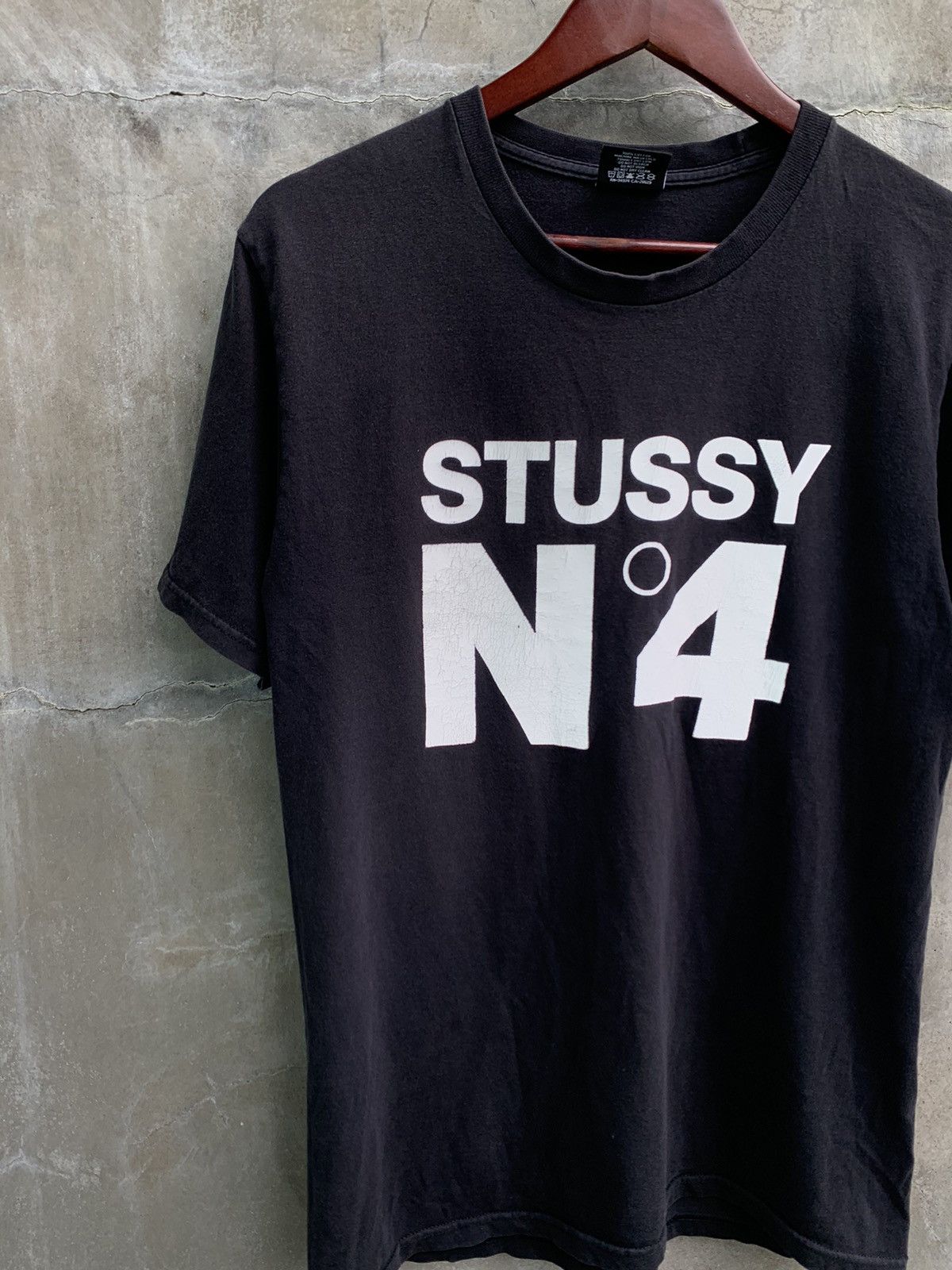 Stussy N4 Logo Tee Size US M / EU 48-50 / 2 - 2 Thumbnail