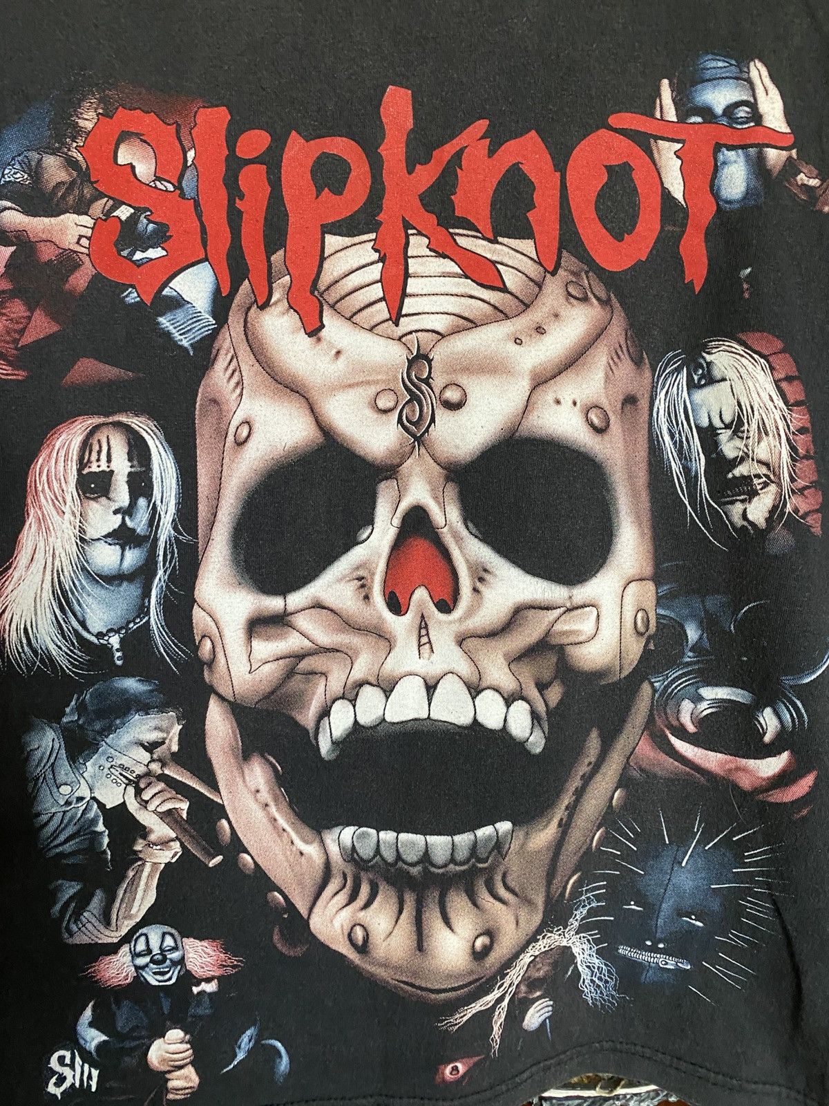 Slipknot Vintage Slipknot Y2k Skull Fade Tee Size US M / EU 48-50 / 2 - 3 Thumbnail