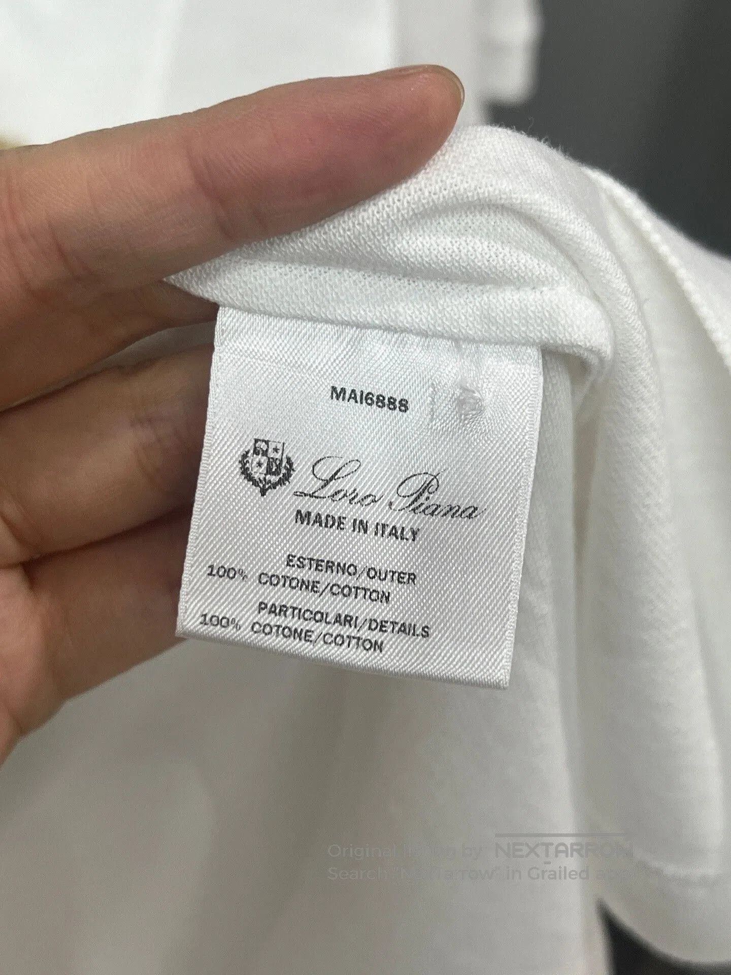 Loro Piana Loro Piana Short Sleeve Polo Shirt. Size US XXL / EU 58 / 5 - 4 Thumbnail