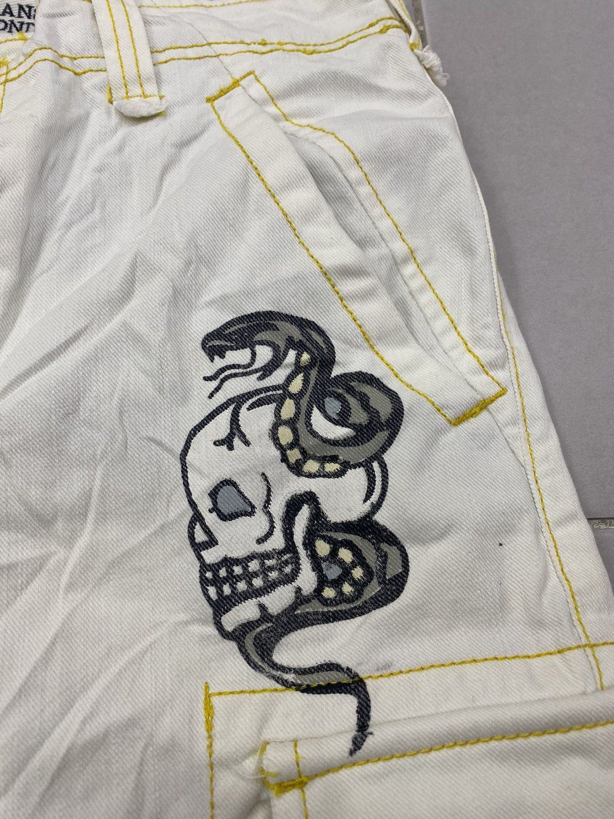 Pepe Jeans Pepe Jeans London duke y2k white jorts Size US 32 / EU 48 - 4 Thumbnail