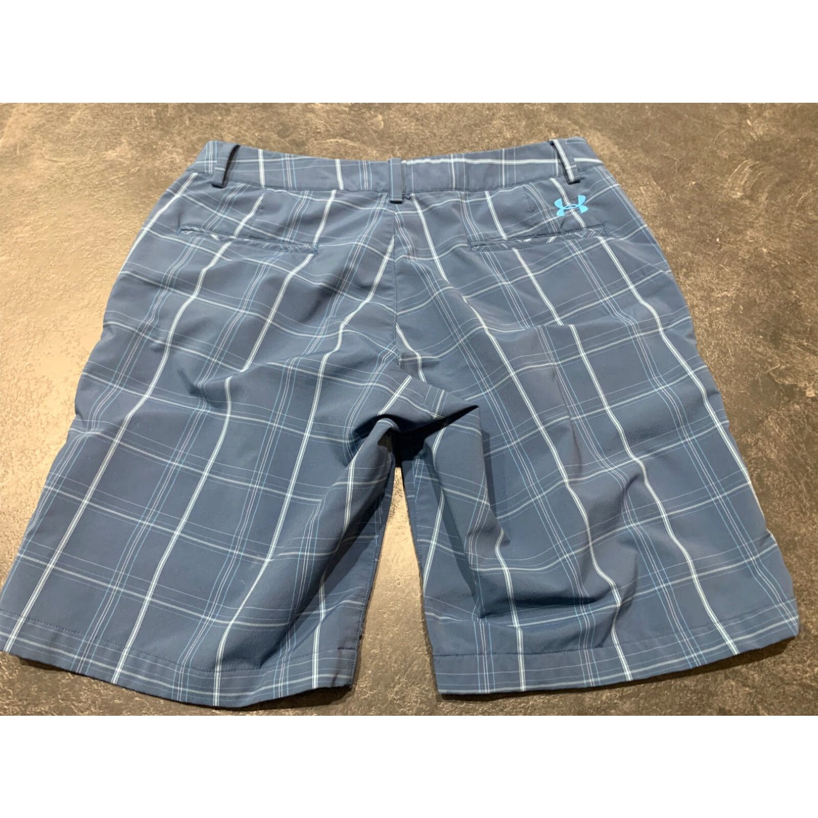 Under Armour Under Armour Golf Loose Fit Pants Blue Mens 32 Regular Size US 32 / EU 48 - 2 Thumbnail