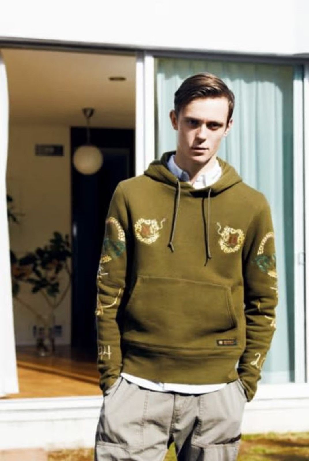 Neighborhood SS15 Neighborhood Embroidered Souvenir PAP Hoodie Size US L / EU 52-54 / 3 - 2 Thumbnail