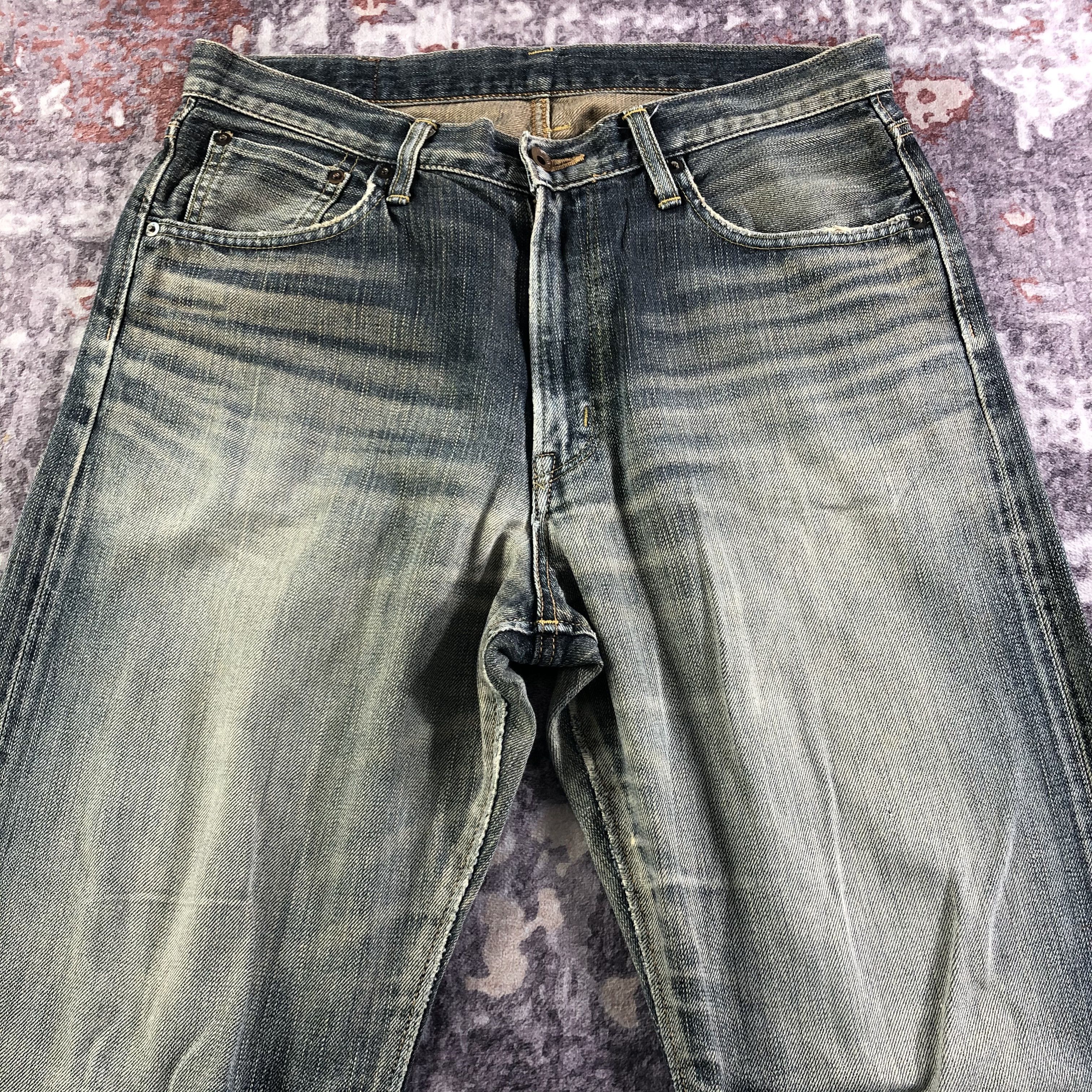 Edwin Vintage Edwin 505 Selvedge Jeans-JM3656 Size US 35 - 3 Thumbnail
