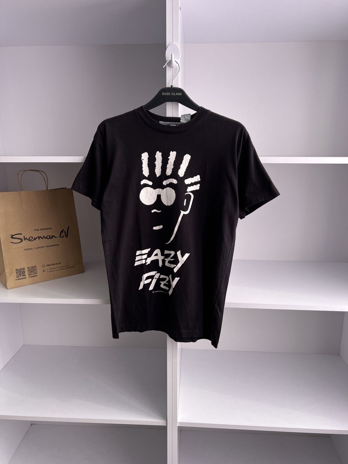 Band Tees × Japanese Brand × Vintage Vintage Eazy Fizy Tee Size US M / EU 48-50 / 2 - 1 Thumbnail