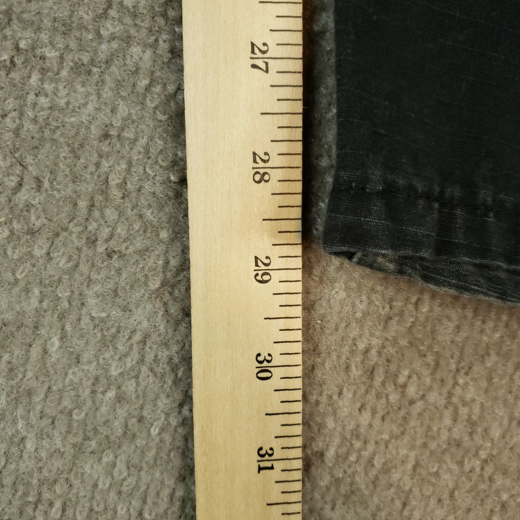 Wrangler Wrangler Work Pants Mens 42x30 Black Straight Leg Cargo Size US 42 / EU 58 - 3 Thumbnail