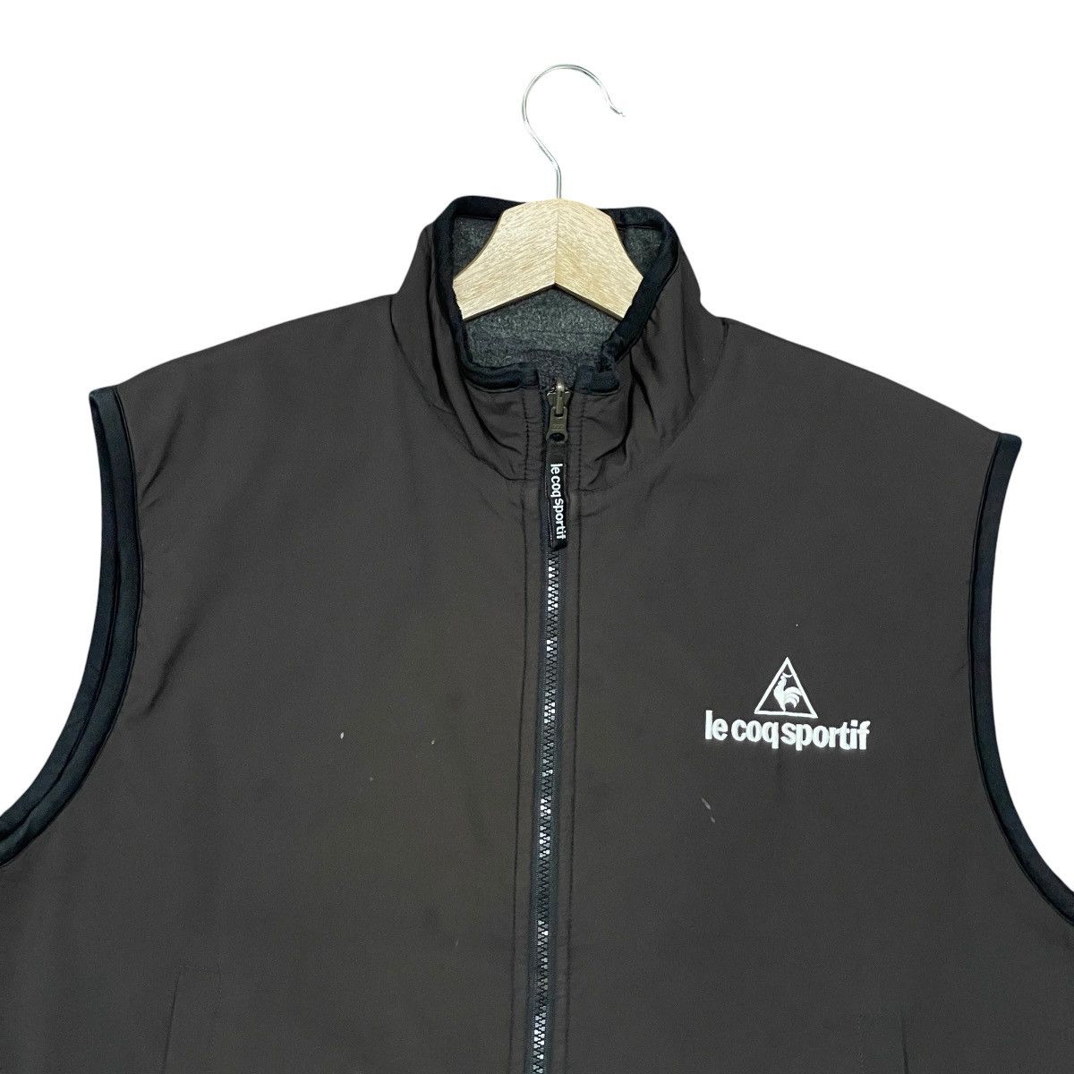 Le Coq Sportif Vintage 90s Le Coq Sportif Golf Reversible Fleece Vest Size US S / EU 44-46 / 1 - 2 Thumbnail