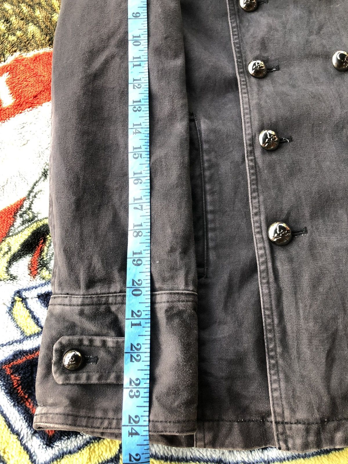 In The Attic Vintage In The Attic Double Breasted Pea Coat Jacket Size US M / EU 48-50 / 2 - 16 Thumbnail