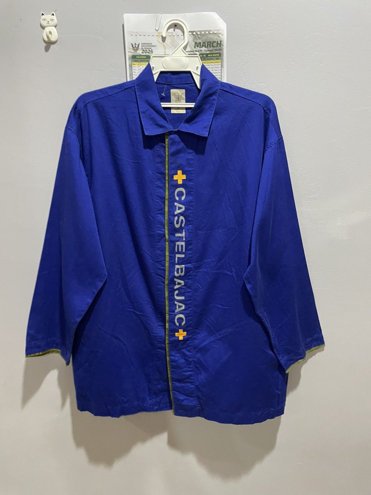 Jean Charles De Castelbajac Castelbajac Meslits ❤️ Mellow Spellout Shirts Size US L / EU 52-54 / 3 - 13 Thumbnail