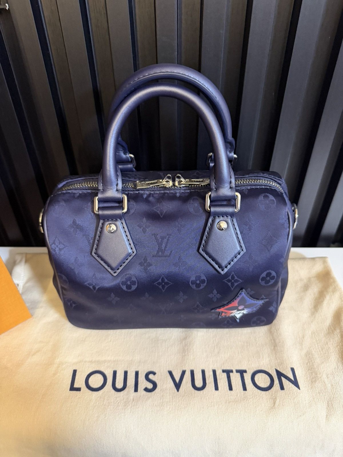 Louis Vuitton louis vuitton woman bag speedy bandolier 20 blu navy M23445 Size ONE SIZE - 15 Thumbnail