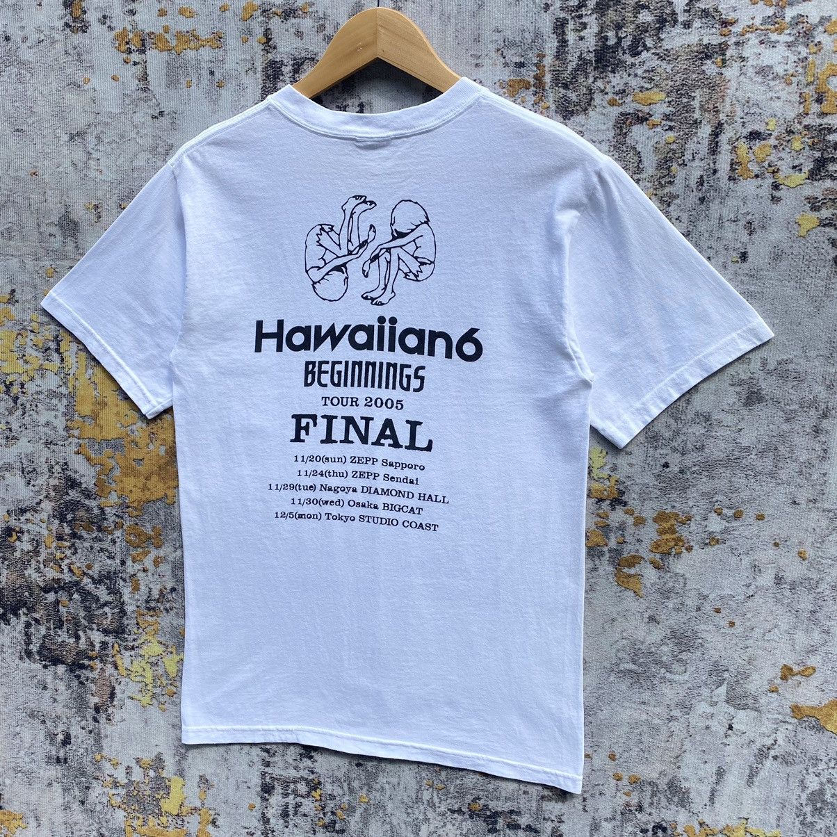 Band Tees Vintage Hawaiian 6 Band Tee Japan Hardcore Punk Rock Genre Size US S / EU 44-46 / 1 - 4 Thumbnail