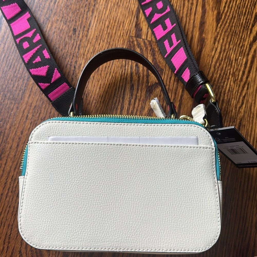 Karl Lagerfeld KARL LAGERFELD PARIS, White Simone Crossbody Bag. Multicolo Size ONE SIZE - 6 Thumbnail