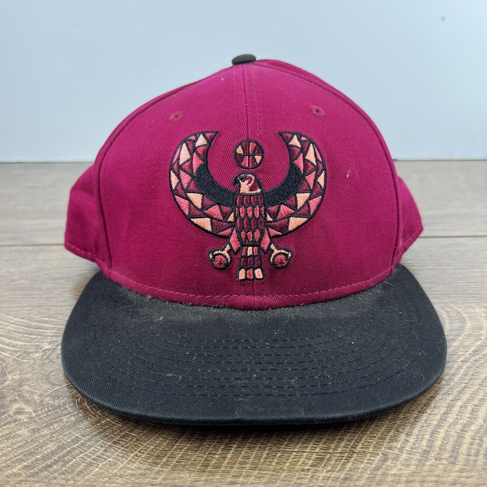 Nike Atlanta Hawks Nike Hat Maroon Snapback Red Adjustable Hat Ad Size ONE SIZE - 4 Thumbnail