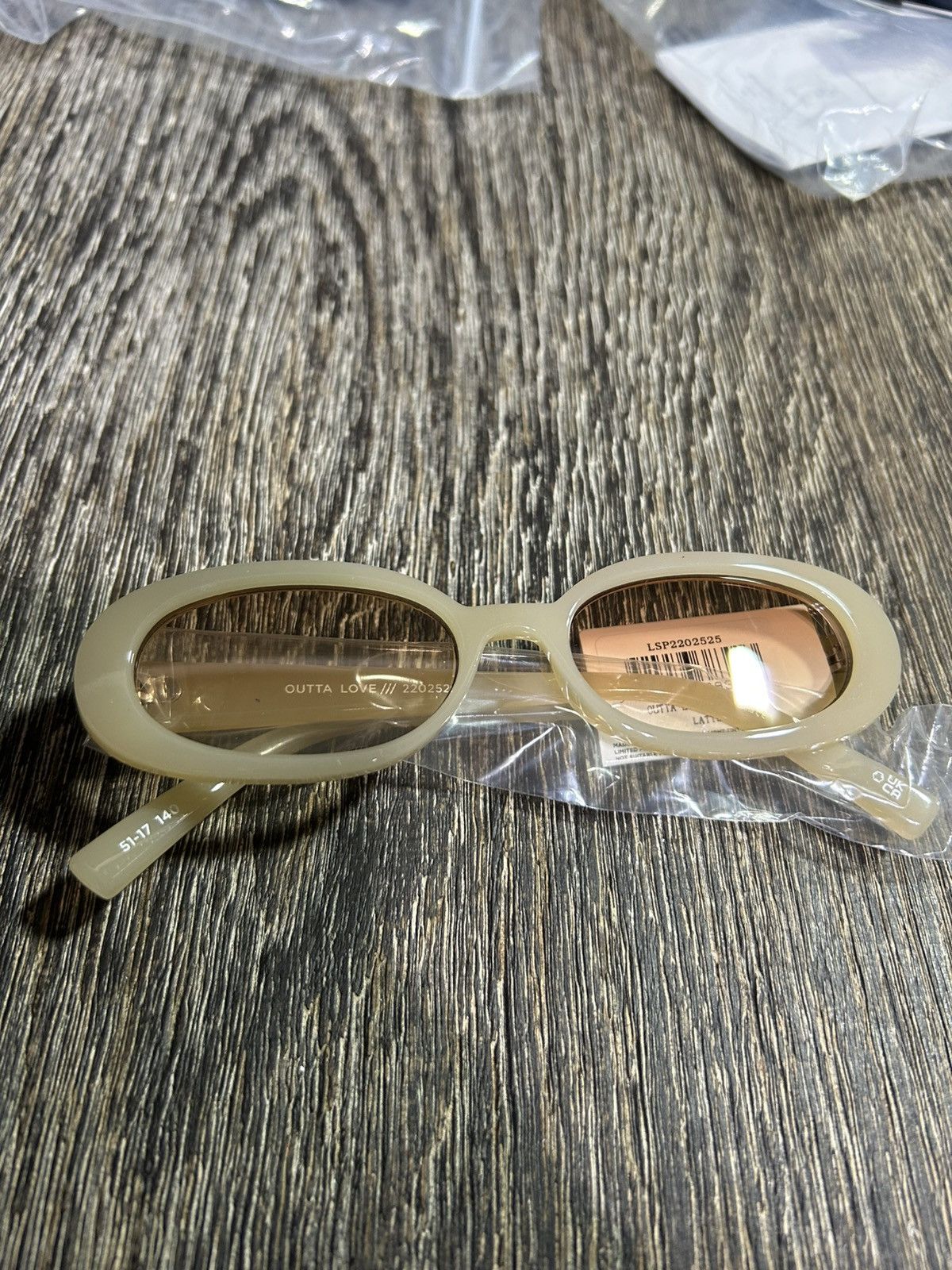 Le Specs Le Specs Outta Love Latte Unisex Size ONE SIZE - 2 Thumbnail