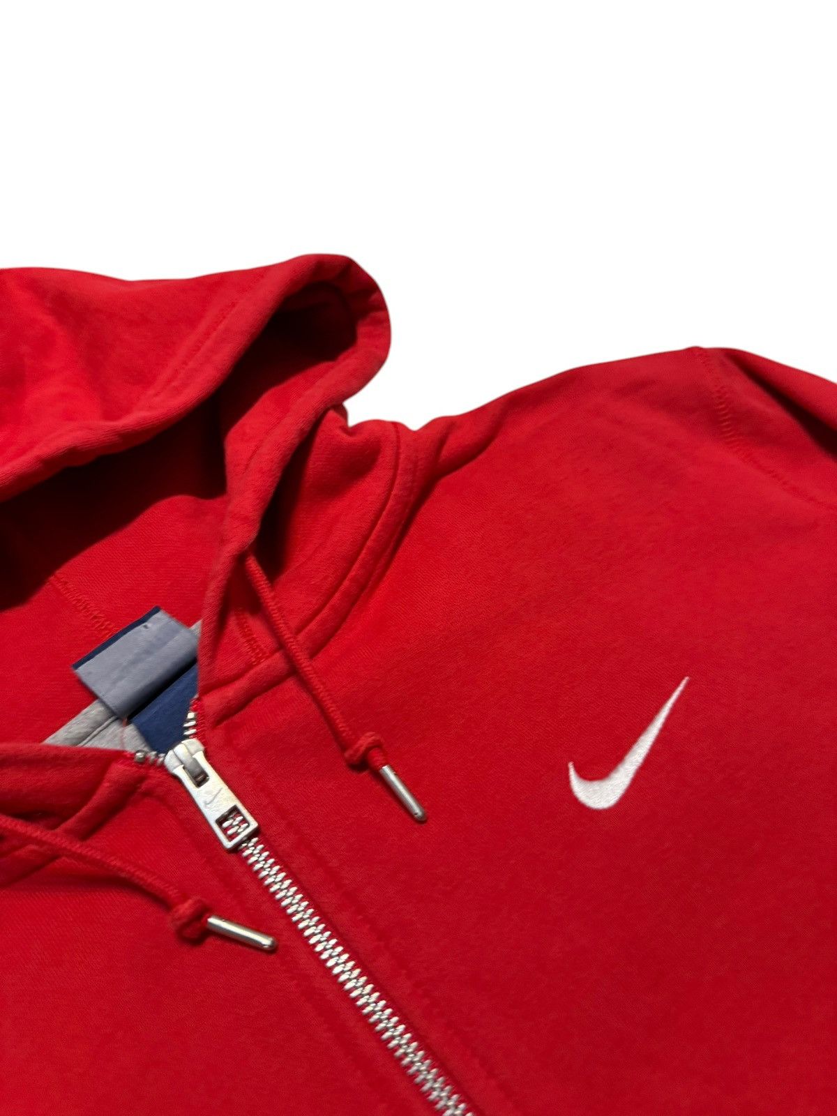 Nike × Vintage Vintage Y2K Nike Zip Up Hoodie Size US XL / EU 56 / 4 - 2 Thumbnail