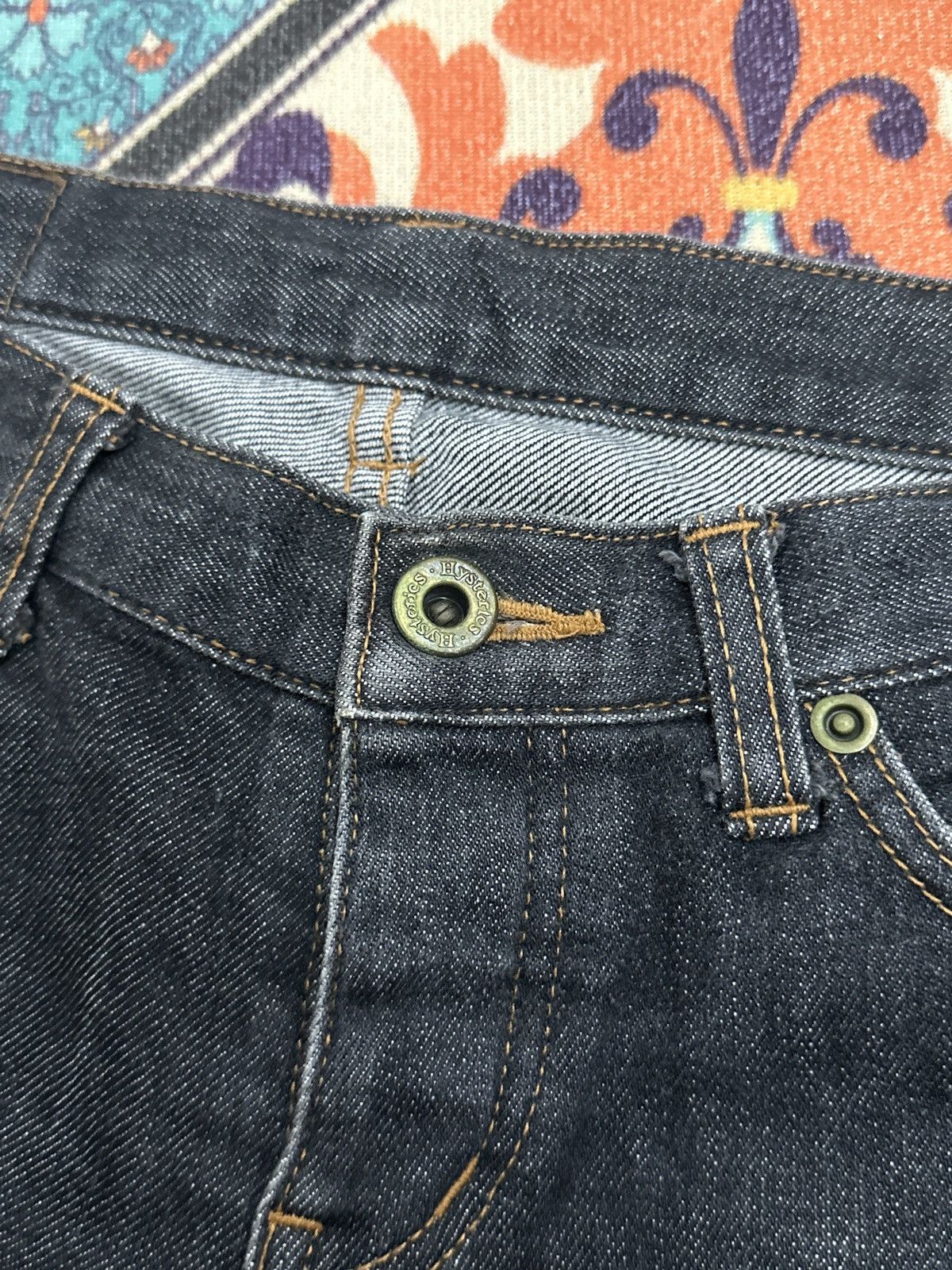 Hysteric Glamour Hysteric Glamour Japan Black Flare Denim Size US 28 / EU 44 - 7 Thumbnail