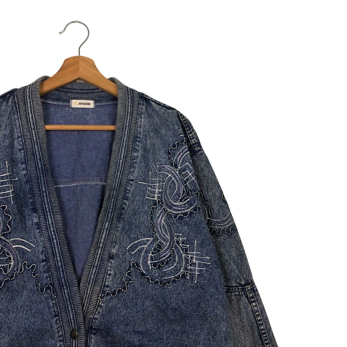 Japanese Brand 📌Vtg Denim Indigo Worker Jacket Jokwang Issey Miyake Size US M / EU 48-50 / 2 - 7 Thumbnail