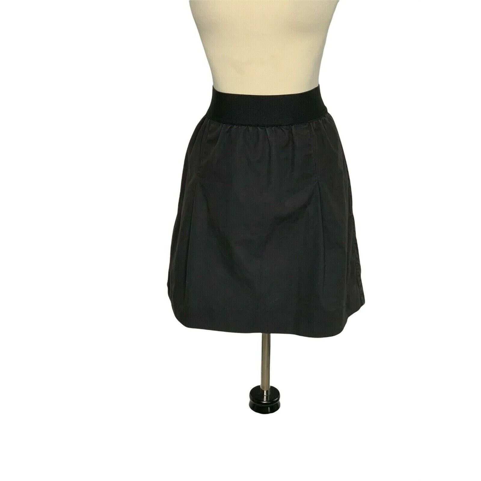 J.Crew J. CREW Dark Gray/black pull on mini Skirt Size 0 Size 25" / US 0 / IT 36 - 4 Thumbnail