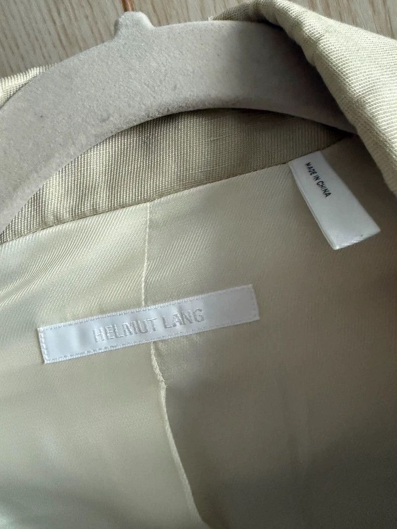 Helmut Lang HELMUT LANG Gray cotton linen suit Size M / US 6-8 / IT 42-44 - 8 Thumbnail