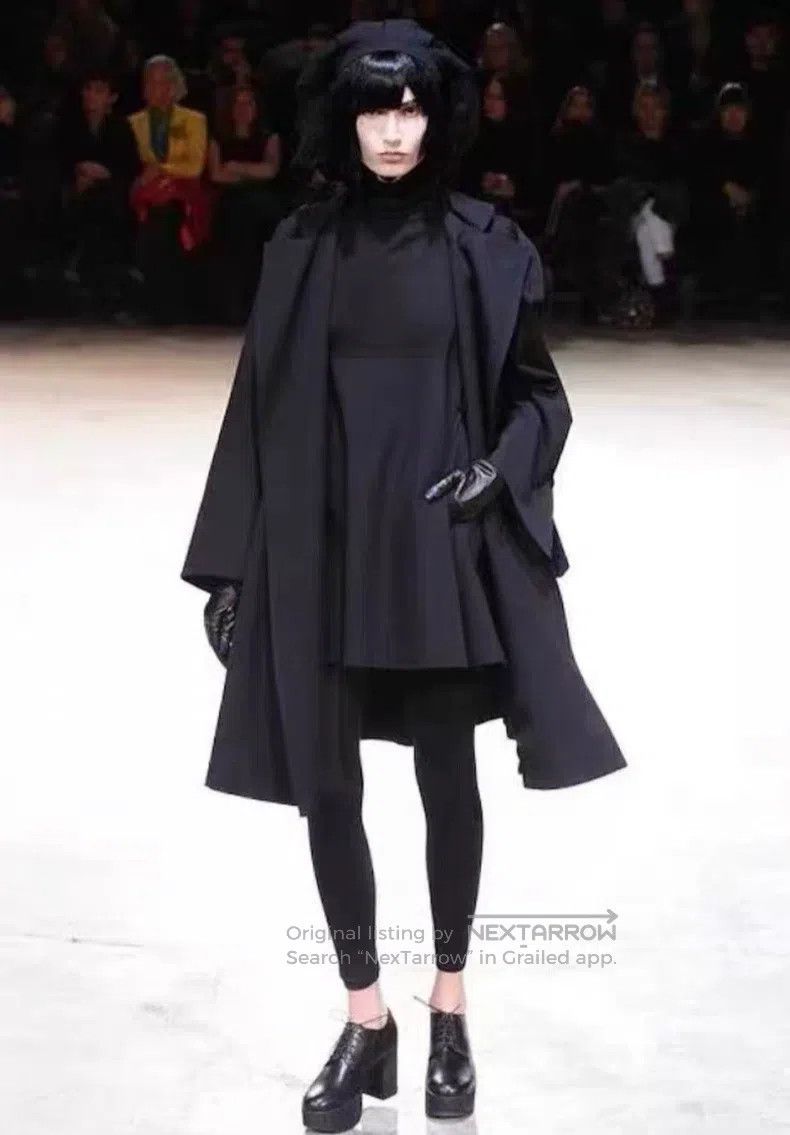Yohji Yamamoto Yohji Yamamoto size 1 Mainline show style turtleneck dress Size S / US 4 / IT 40 - 7 Thumbnail