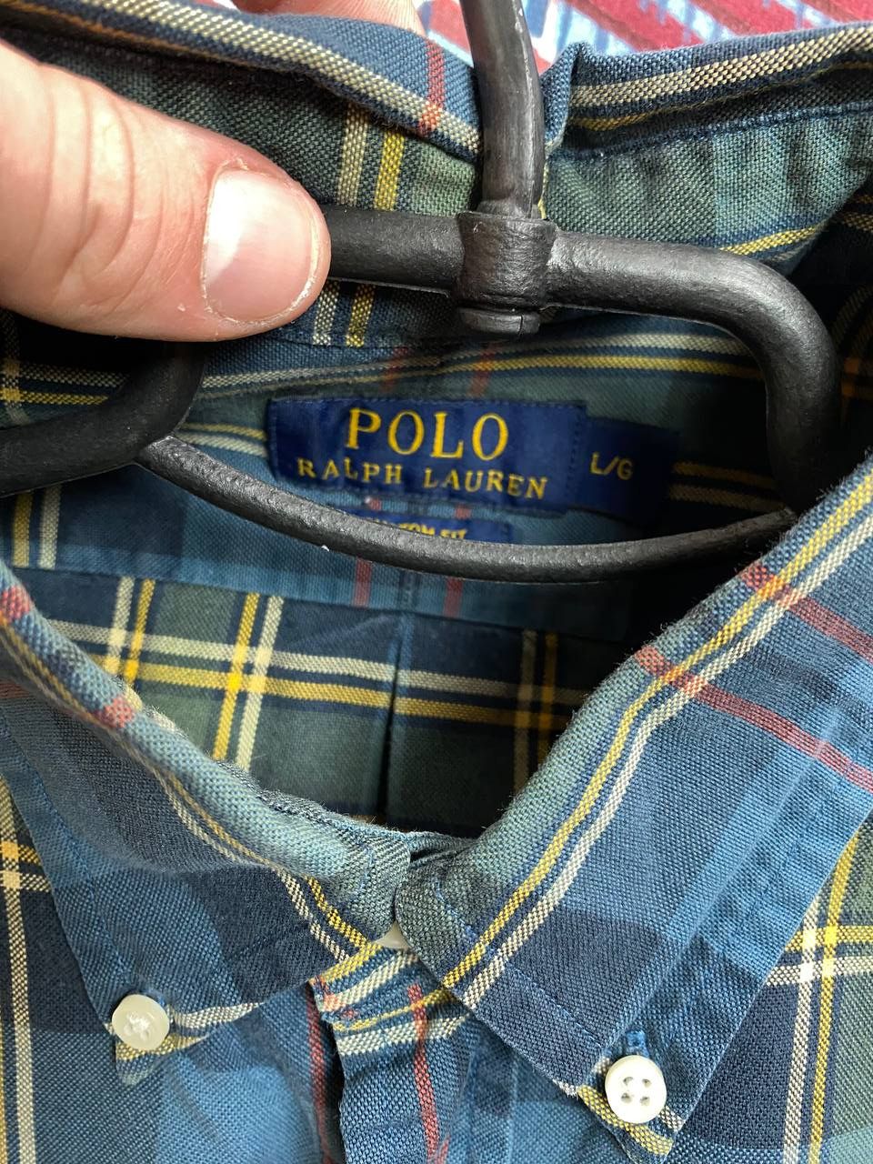 Polo Ralph Lauren Vintage Polo Ralph Lauren Shirt 90s Archival Avantgarde Size US L / EU 52-54 / 3 - 3 Thumbnail