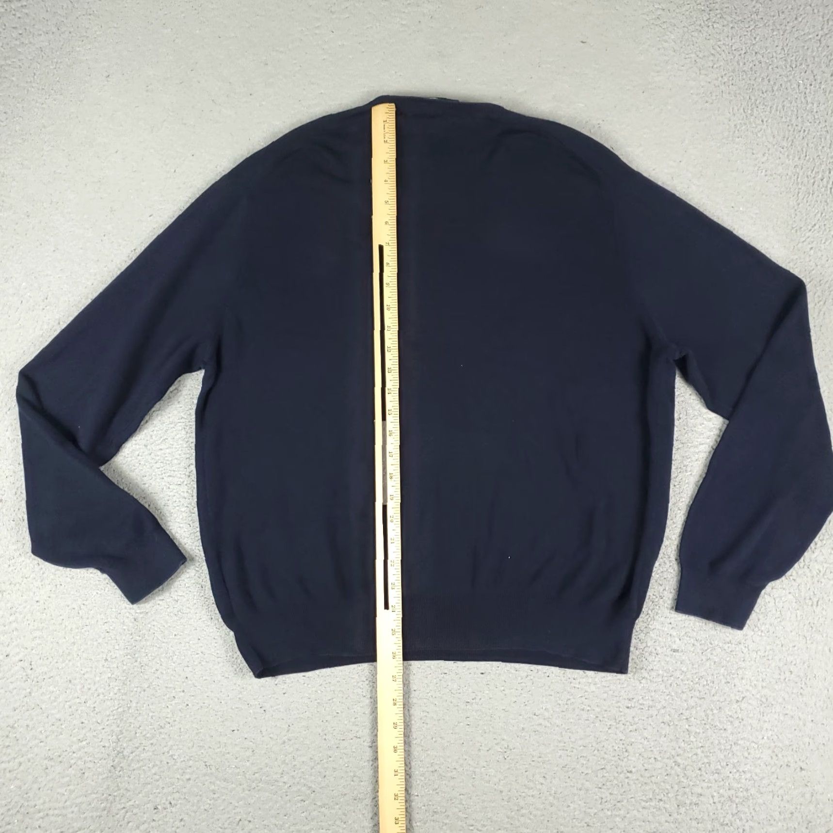 Ralph Lauren VINTAGE Ralph Lauren Sweater Men 2XL Blue Cotton Crew Neck Pullover Knit Casual Size US XXL / EU 58 / 5 - 7 Thumbnail