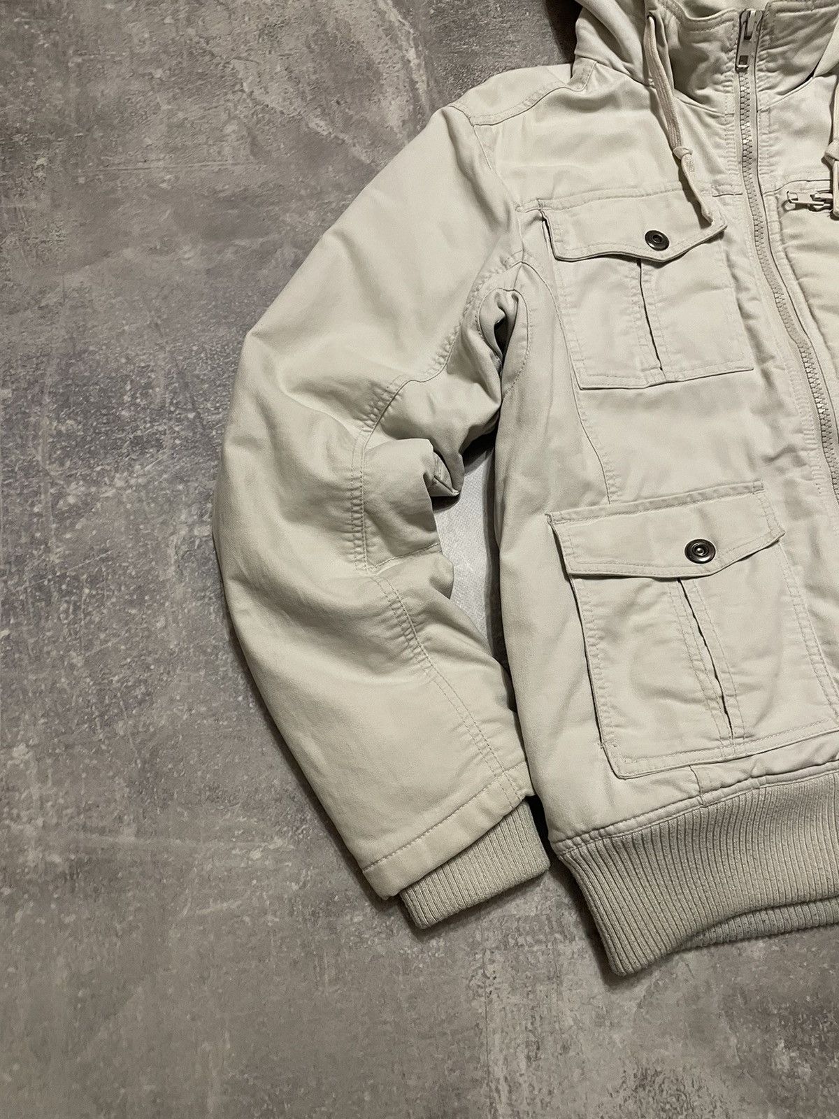 Southpole × Vintage Vintage Fishbone Avant Garde Tribal Bomber Jacket Size US S / EU 44-46 / 1 - 5 Thumbnail
