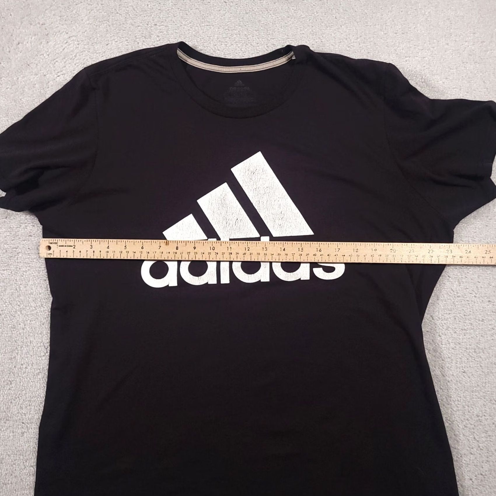 Adidas Adidas The Go-To Performance Tee Shirt Mens XL Black Logo Short Sleeve Climalite Size US XL / EU 56 / 4 - 5 Thumbnail