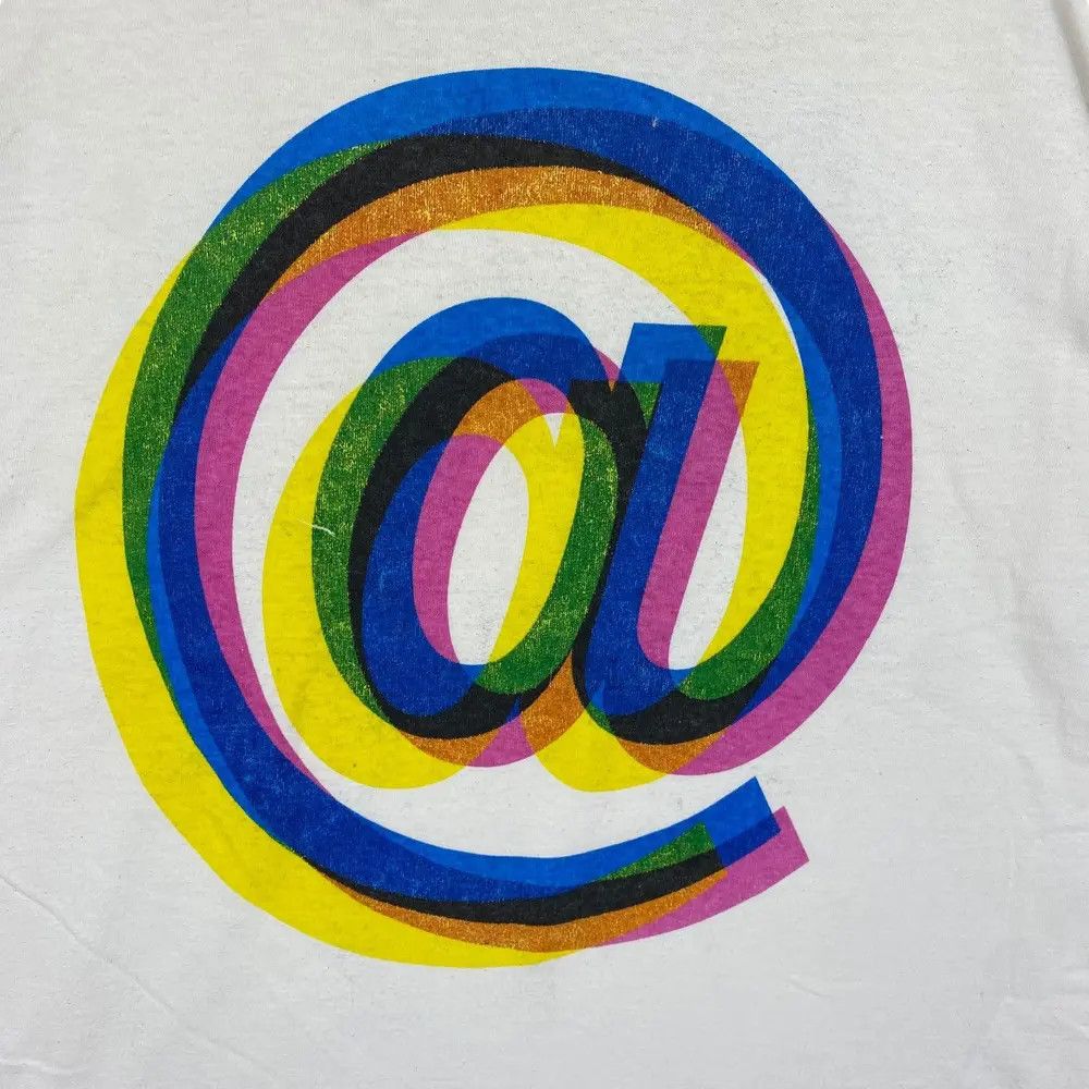 Vintage Vintage @ Symbol Pop Art Style Graphic Tee Shirt Size US L / EU 52-54 / 3 - 2 Thumbnail
