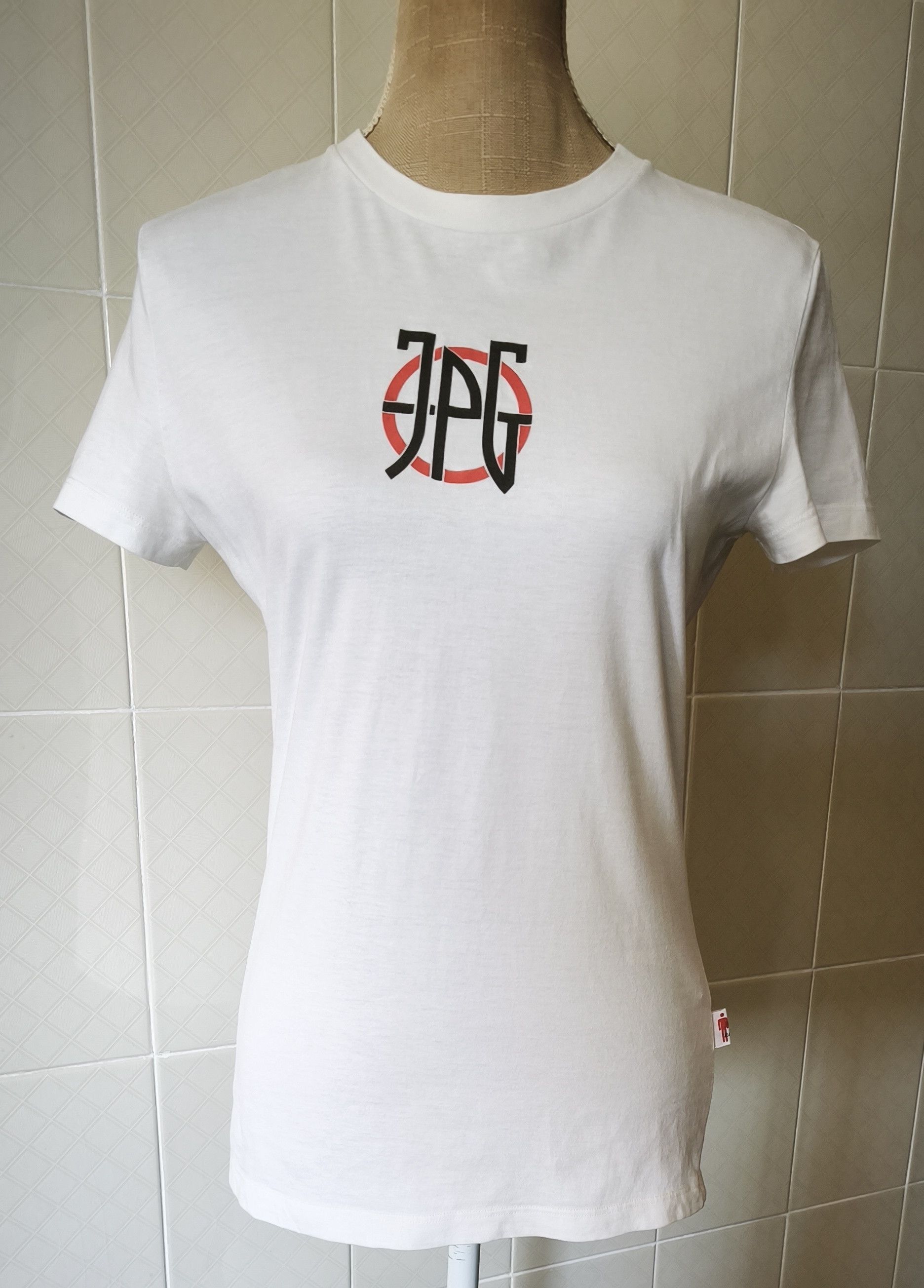 Jean Paul Gaultier SS 2002 - JPG logo cotton tshirt Size M / US 6-8 / IT 42-44 - 1 Thumbnail