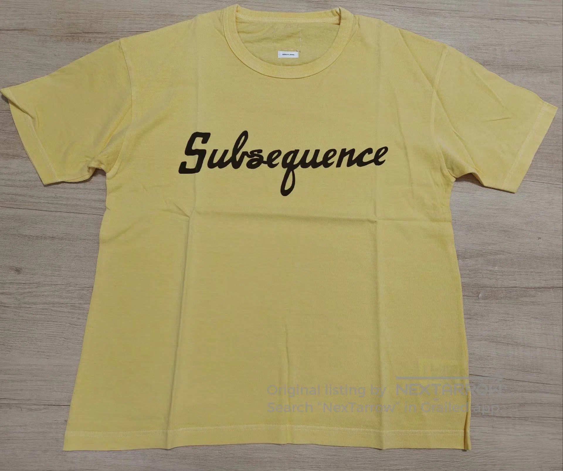 Visvim visvim 19 Jumbo Tee Veg Dye Subsequence. Size US M / EU 48-50 / 2 - 1 Thumbnail