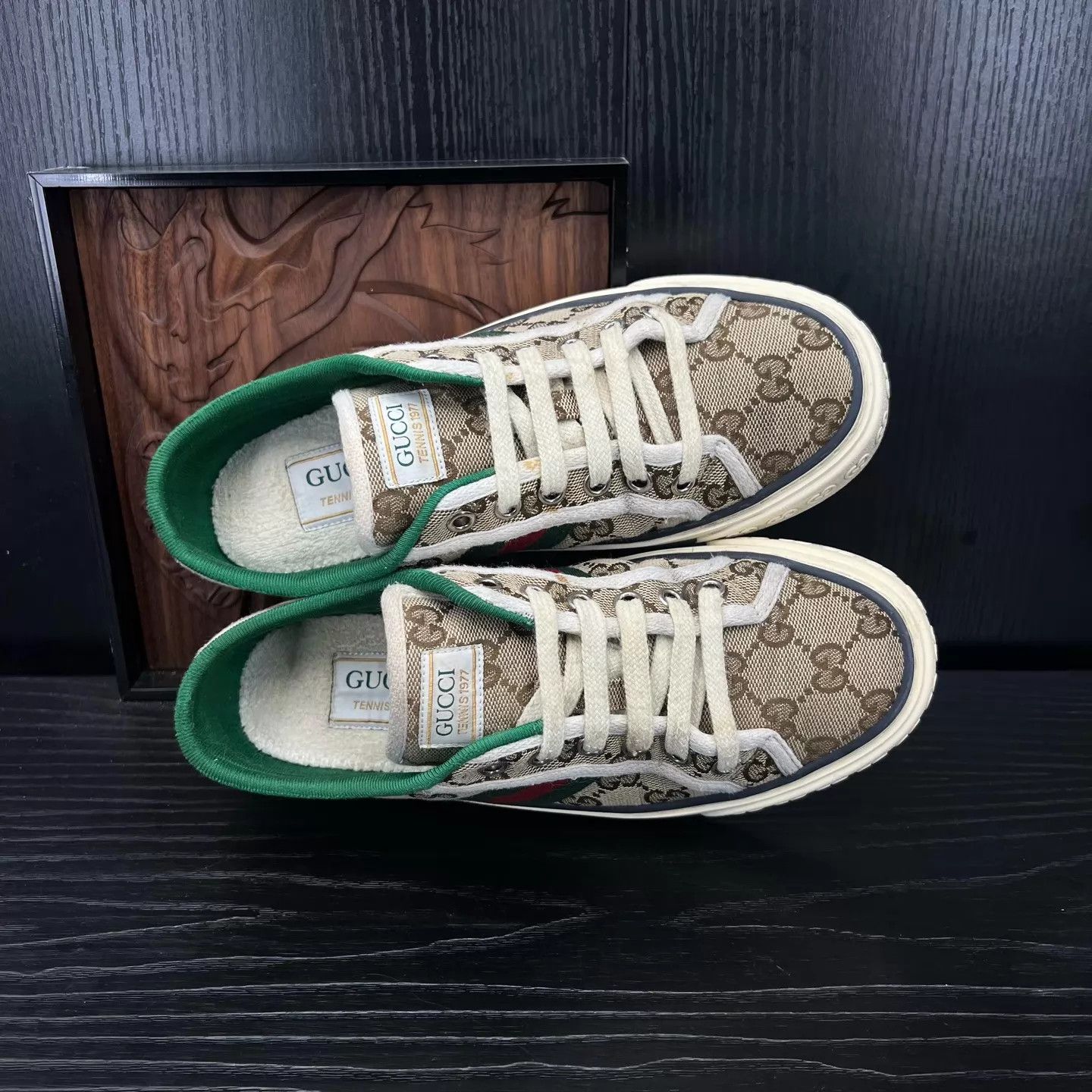 Gucci GUCCI 1977 Ebony 36 Size US 5.5 / IT 35.5 - 6 Thumbnail