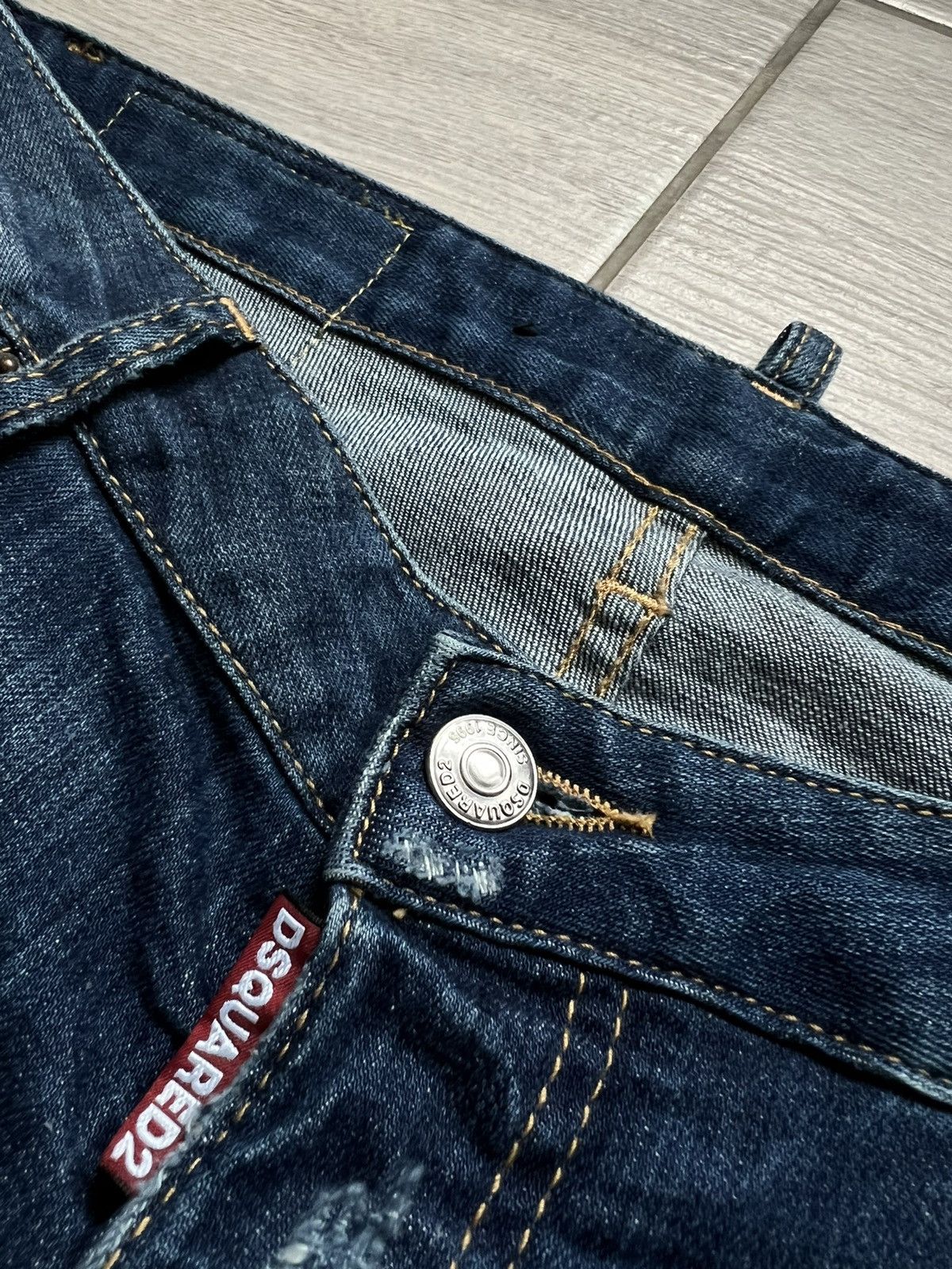 Dsquared2 Dsquared2 Skinny Blue Denim Jeans Pants 40 Size Size 40" / US 18 - 6 Thumbnail