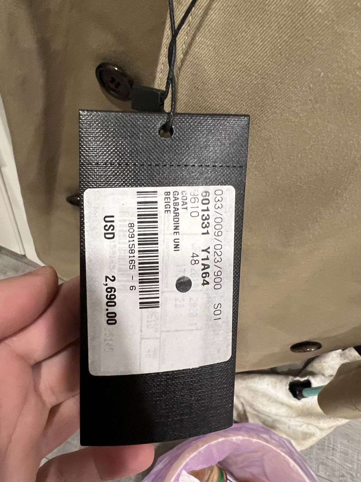 Saint Laurent Paris Trench coat Size US M / EU 48-50 / 2 - 3 Thumbnail