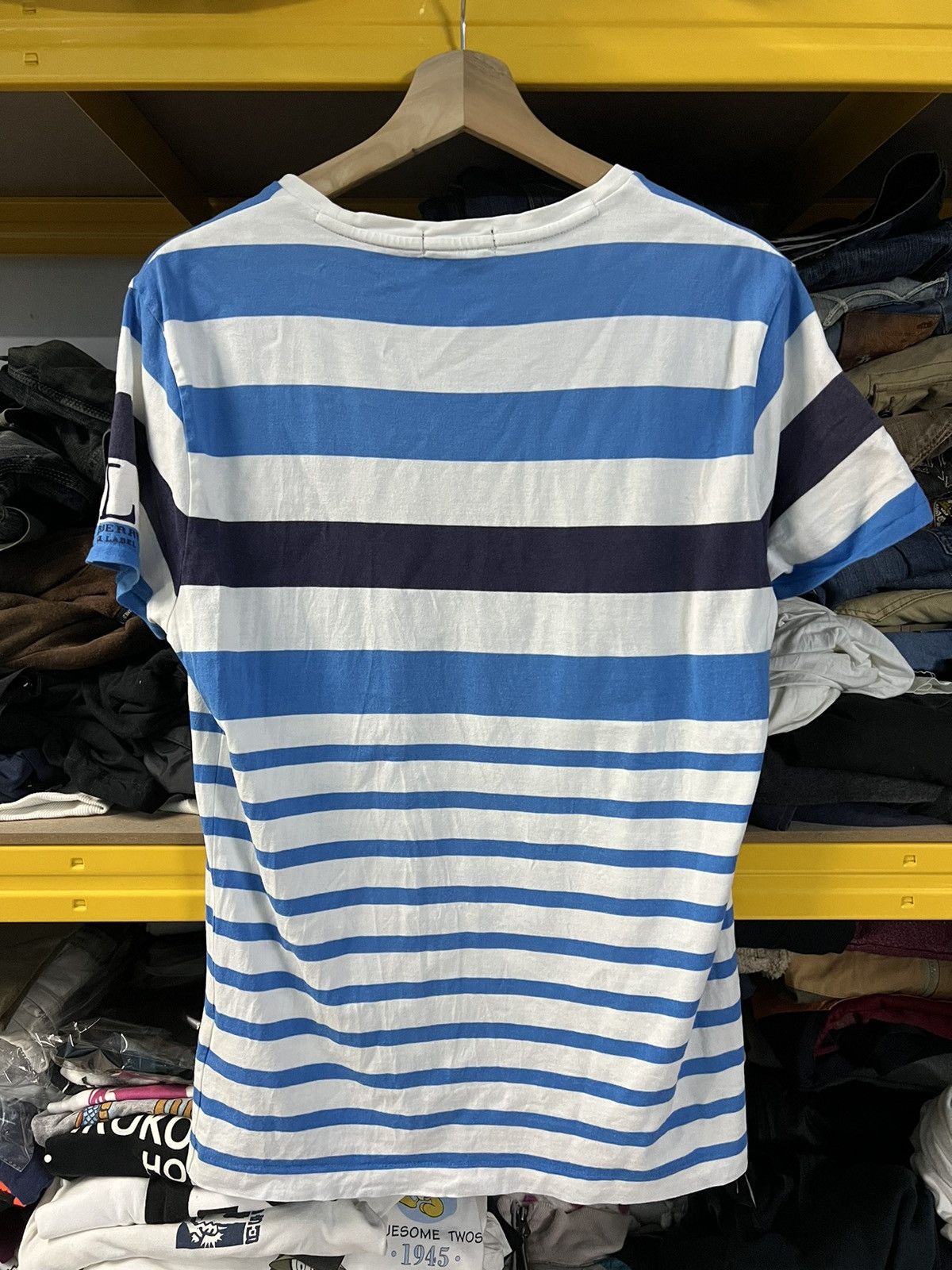Burberry Burberry Black Label Stripe Tshirt Size US S / EU 44-46 / 1 - 2 Thumbnail