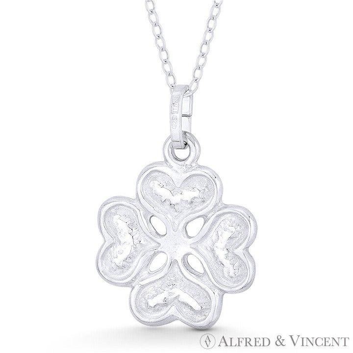 Other 4-Heart Shamrock Leaf Irish Luck Charm Pendant Size ONE SIZE - 1 Preview