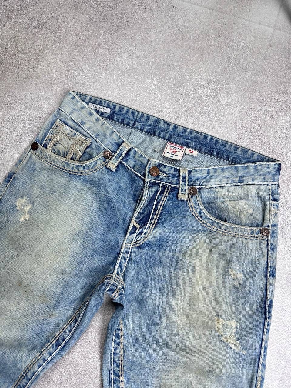 True Religion Vintage True Religion Billy Baggy Y2K Jeans 34 Size US 34 / EU 50 - 5 Thumbnail