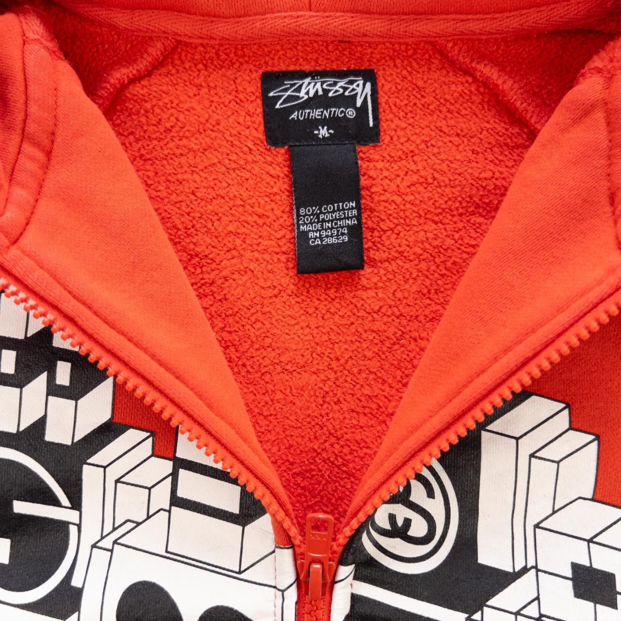 Stussy Vintage Stussy Robots Hoodie Size M Size US M / EU 48-50 / 2 - 3 Thumbnail