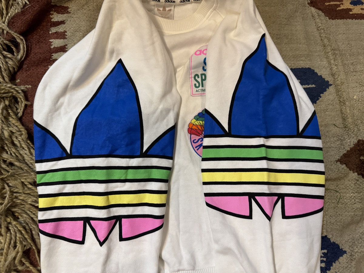 Adidas Rare Vtg Adidas Sweatshirt Size US L / EU 52-54 / 3 - 10 Thumbnail