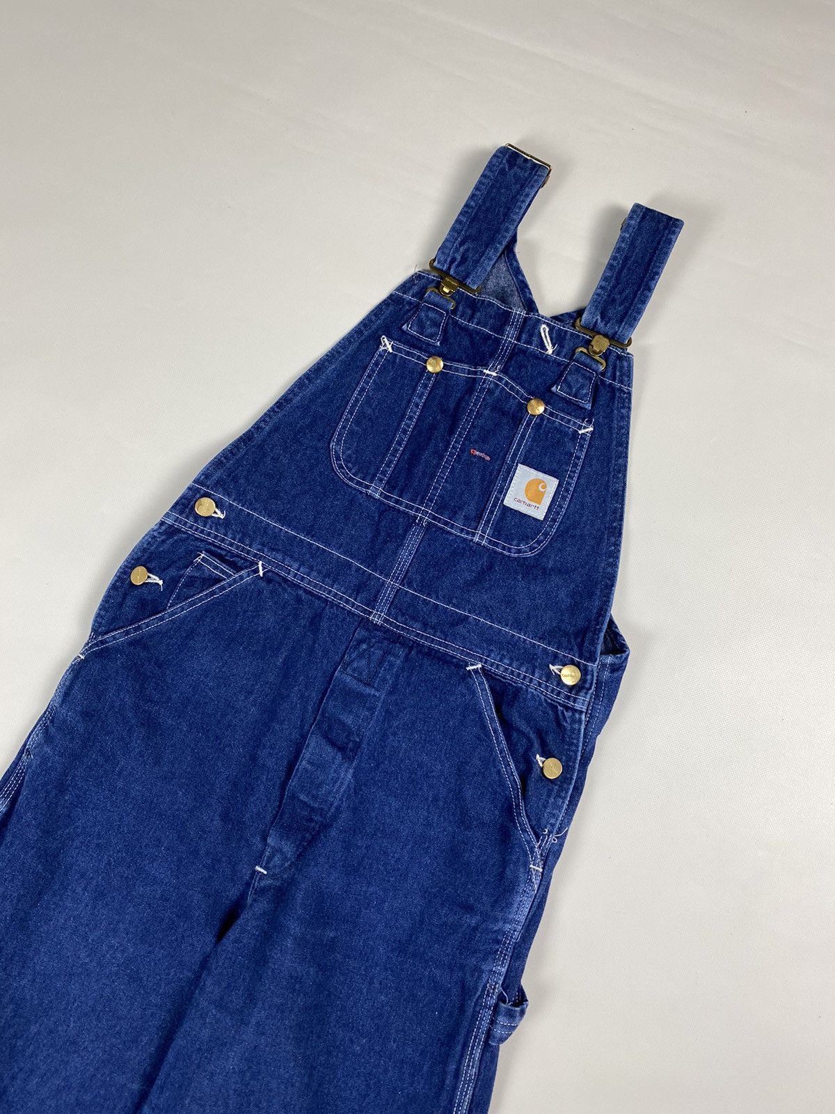 Carhartt Carhartt Vintage Workwear Dungaree denim overalls bib Size US 40 / EU 56 - 2 Thumbnail