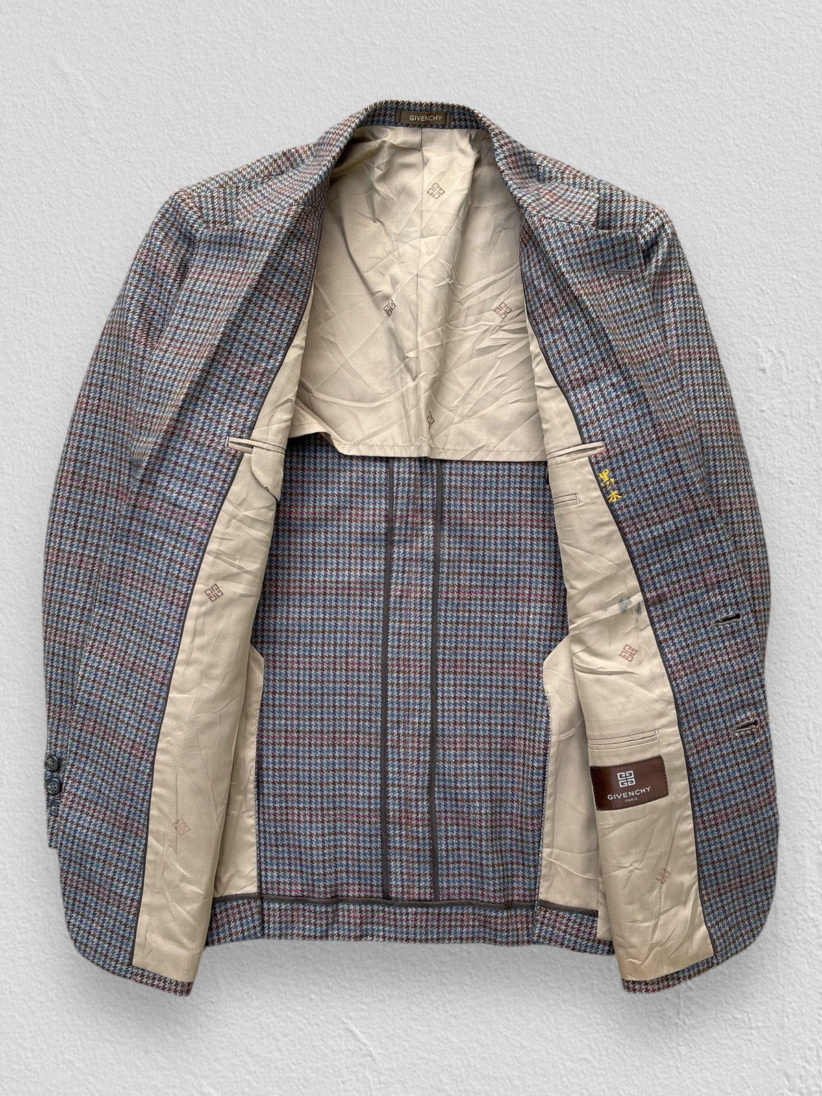 Givenchy 🔥VINTAGE GIVENCHY MEN'S WOOL BLAZER JACKET Size US M / EU 48-50 / 2 - 4 Thumbnail