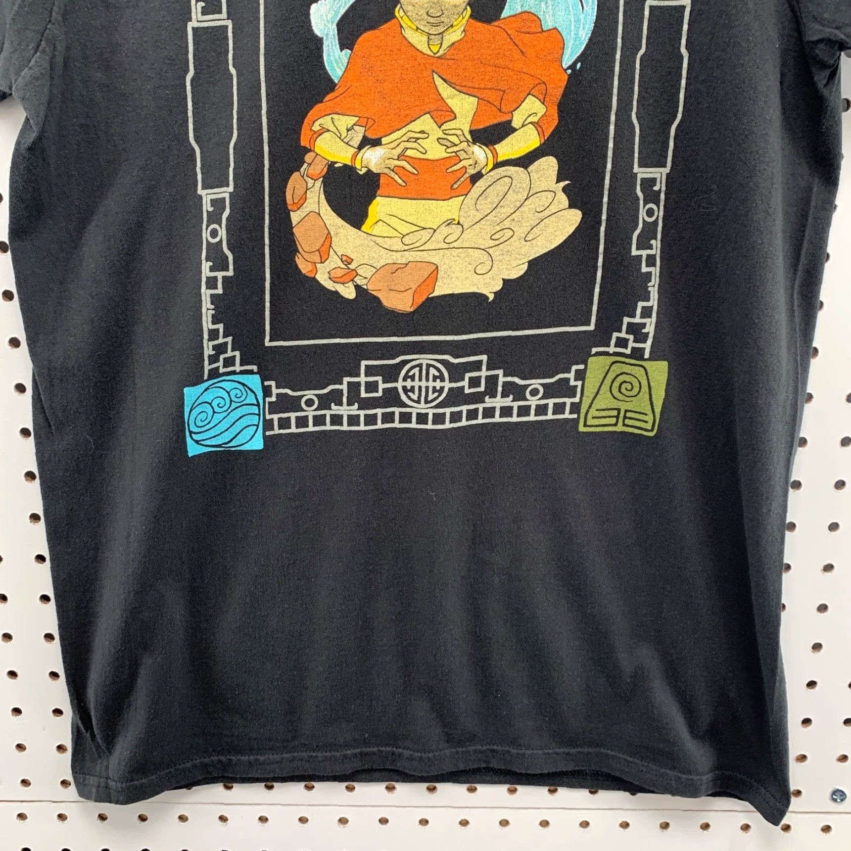 Vintage Avatar The Last Airbender Shirt Black Adult Small Movie TEE Mens Short Sleeve Crew Neck - Size US S / EU 44-46 / 1 - 3 Thumbnail