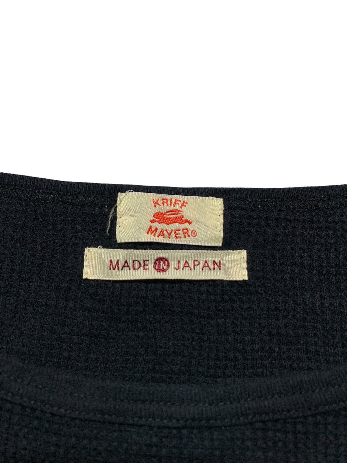 If Six Was Nine Kriff Mayer gothic thermal longsleeve LGB style madein japan Size US M / EU 48-50 / 2 - 5 Thumbnail