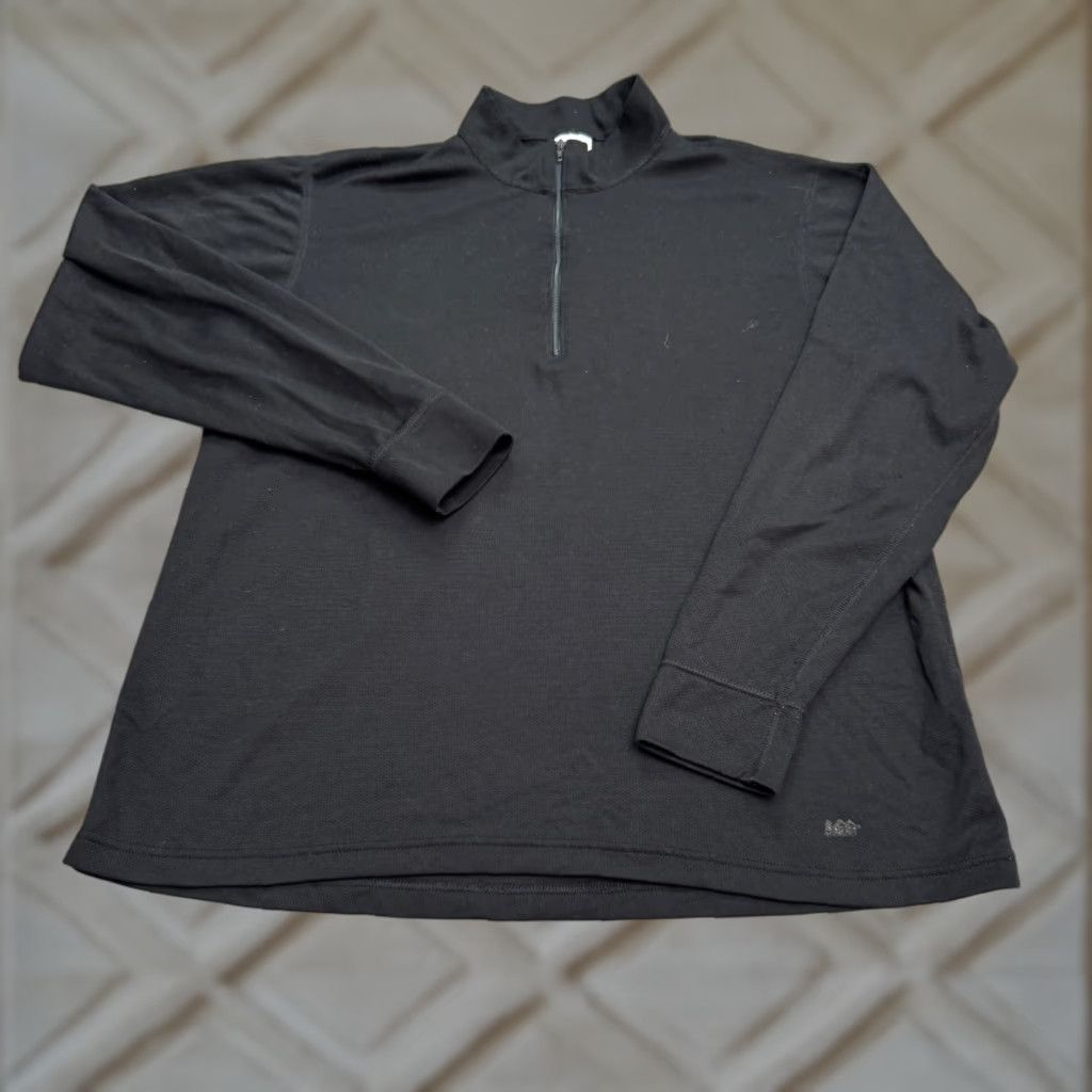 Vintage REI Vintage 1/2 Zip Pullover Outdoor Lightweight Jacket Mens XL Black Hiking Size US XL / EU 56 / 4 - 1 Thumbnail