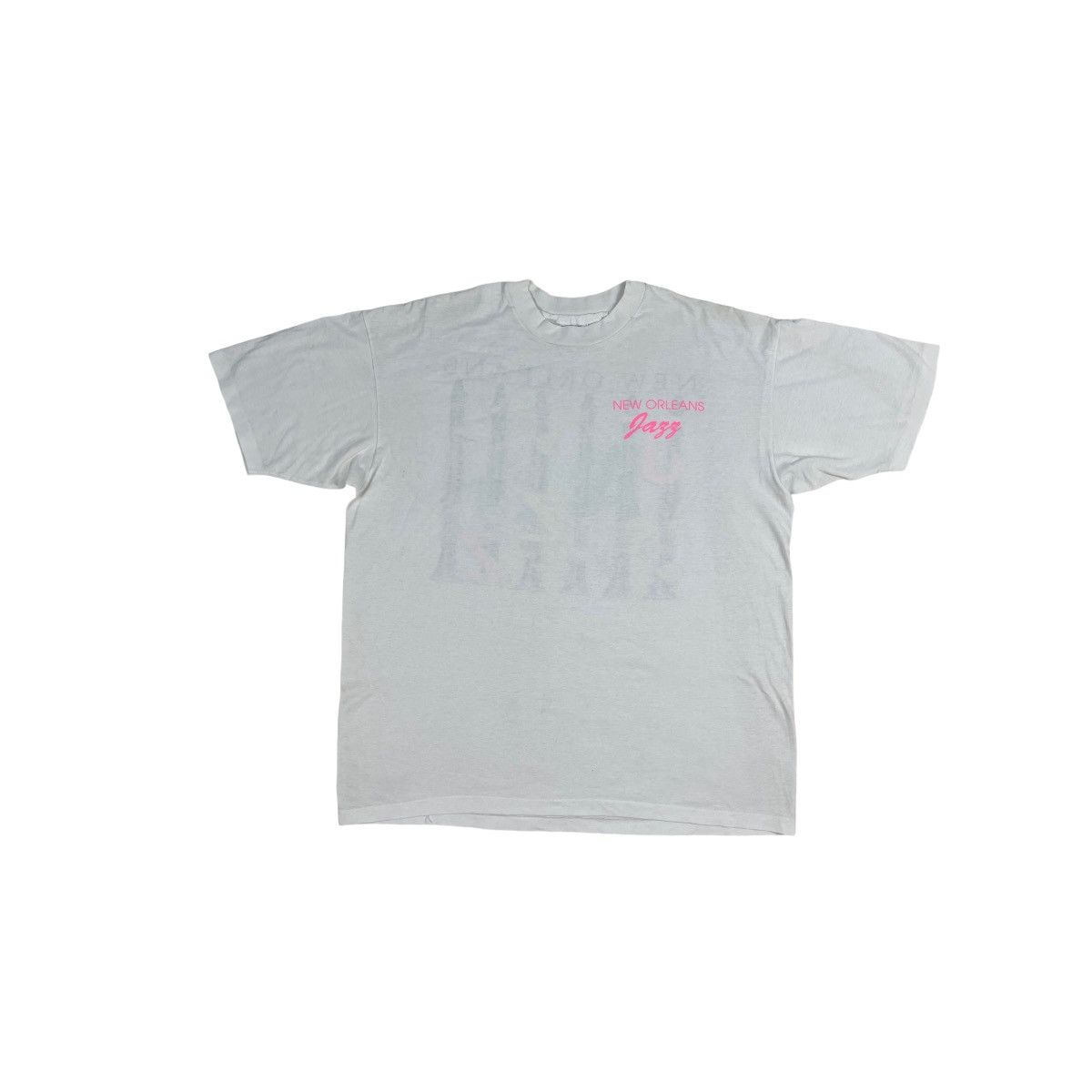 Hanes 🔥LAST PRICE🔥 Vintage New Orleans Jazz Saxophones Tee Size US XL / EU 56 / 4 - 1 Thumbnail
